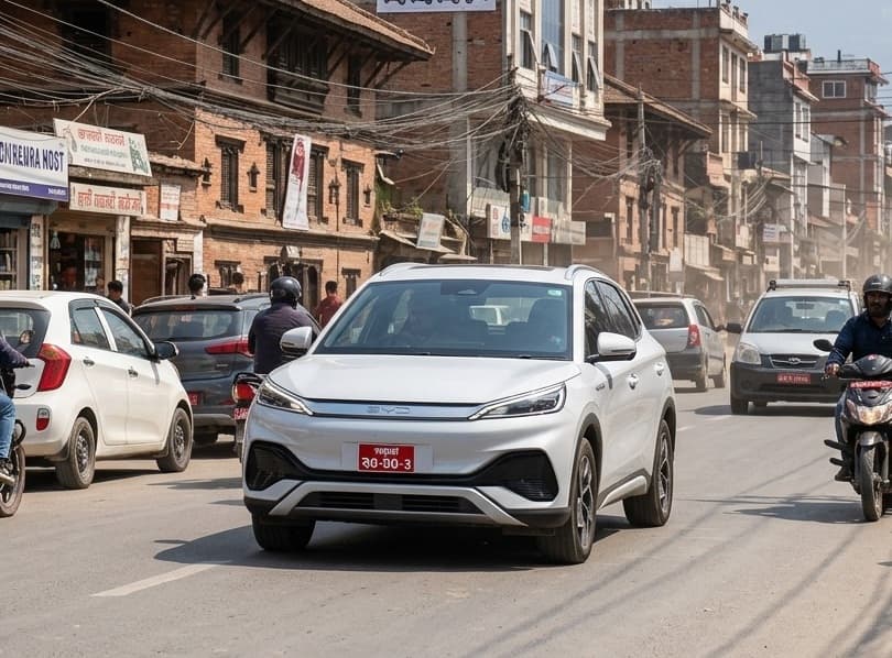 BYD Atto 3 — self-drive electric suv rental in Nepal