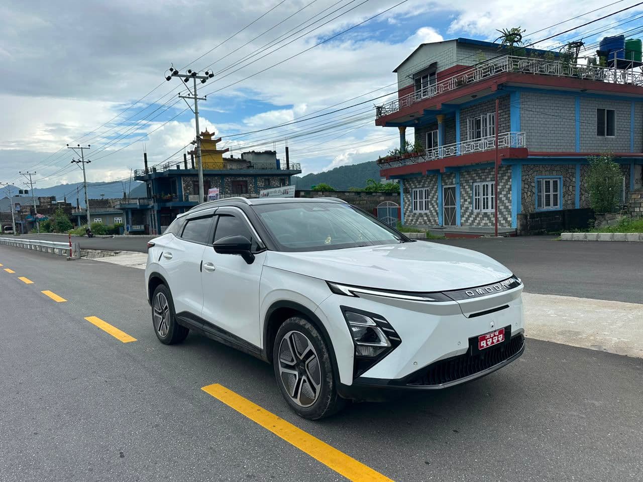 Omoda E5 — self-drive electric crossover rental in Nepal