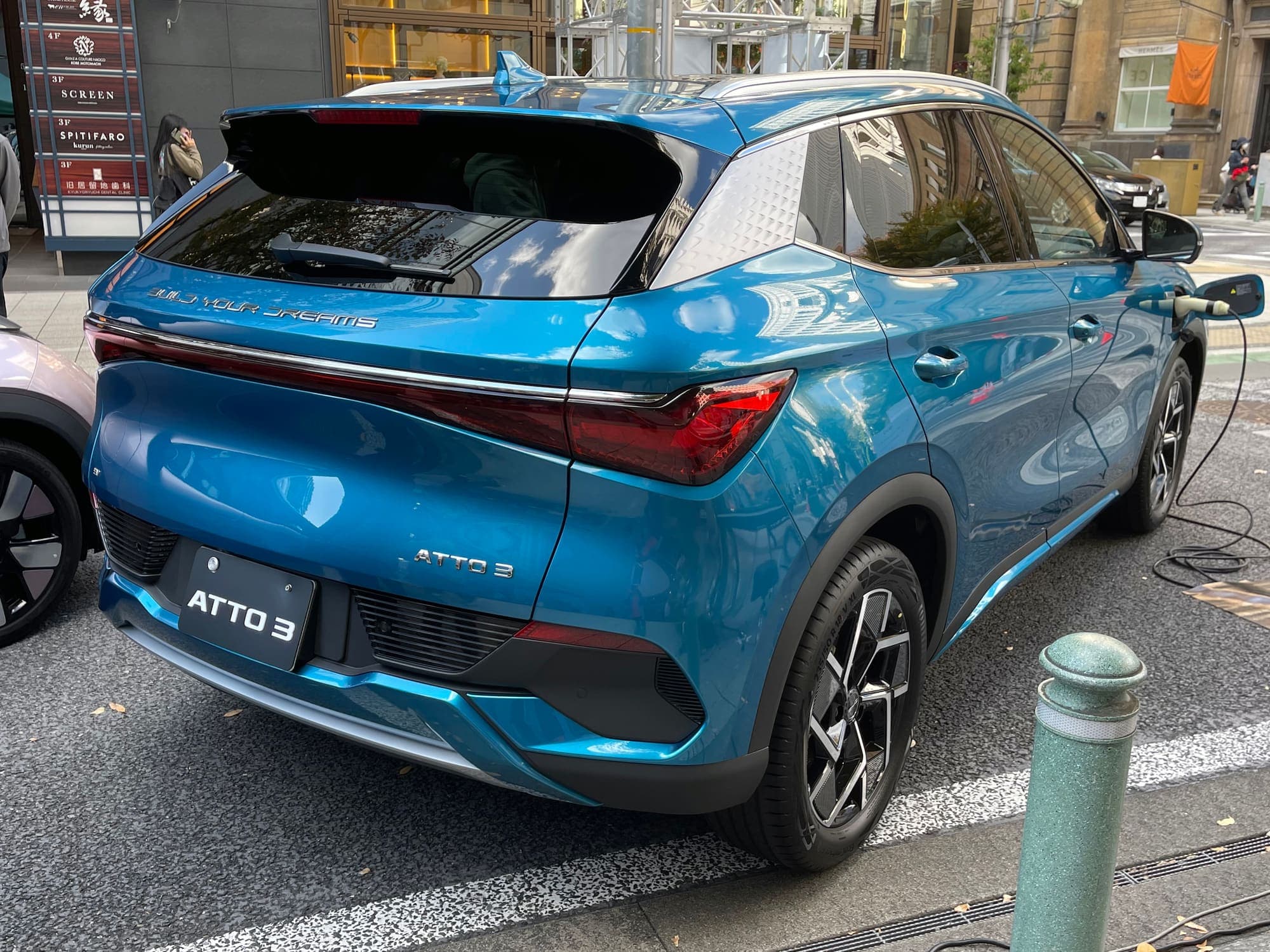 BYD Atto 3 rear view